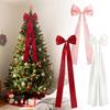 Christmas Bow Decoration Christmas Tree Bow Decoration Christmas Decoration Christmas Party Supplies Holiday Decorations