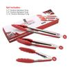 7/9/12 Inch Stainless Steel BBQ Tongs Food Salad BQ Tools Buffet Lock Kitchen Tong Barbecue Grill Clip Kitchen Accessories