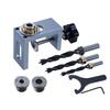 DIY Projects Cabinet Drill Guide Multipurpose Drill Guide Sturdy Material Wide Range Of Clamping Aluminum Alloy 6061 Brass Nut