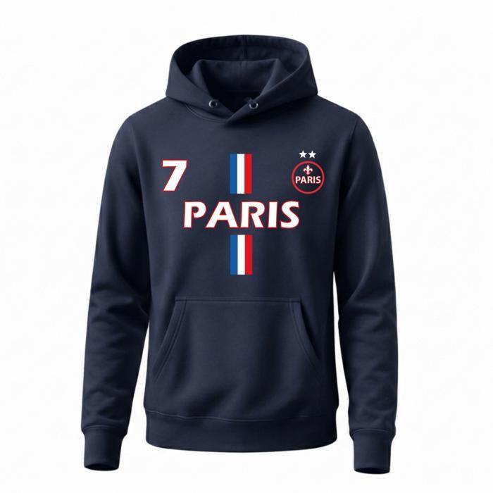 Paris Men's Football Tracksuit - Blue