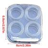 Convenient Contact Lenses Storage Box With Tweezers And Suction Wearing Tool Great For Travel And Office Student Use