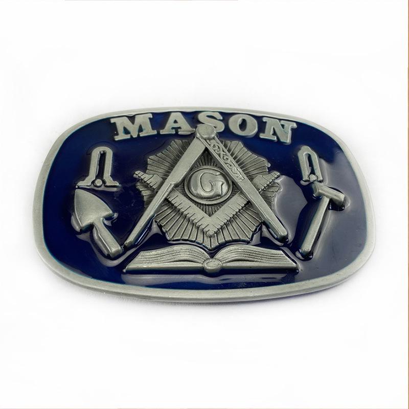 American Western Cowboy Retro Men's Oval Belt Buckle: Smooth Fashion Trend