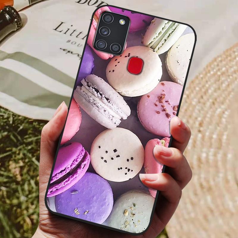 For Samsung A21S Case Phone Cover Silicone Soft TPU Back Cover for Samsung Galaxy A21S Case A 21S A21 S A217F Fundas Bumper