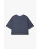 Bobeu Lettering Pigment T-Shirt_Navy 7156240009