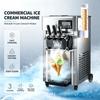 SIHAO Commercial Three Head Synchronous Defrosting Ice Cream Equipment