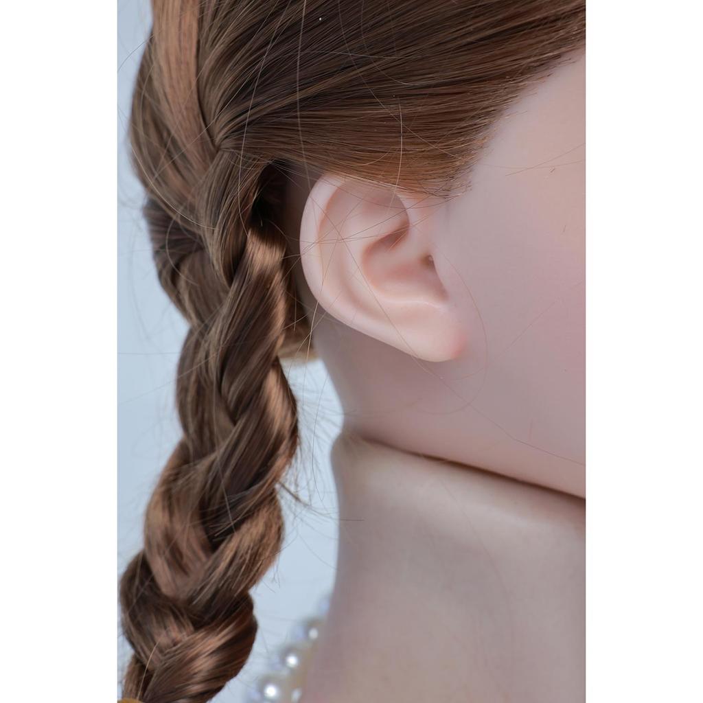 100% Silicone Head Standard Wig Suitable for 130-180CM Sex Doll Body 2 Connection Methods GJ-TF015