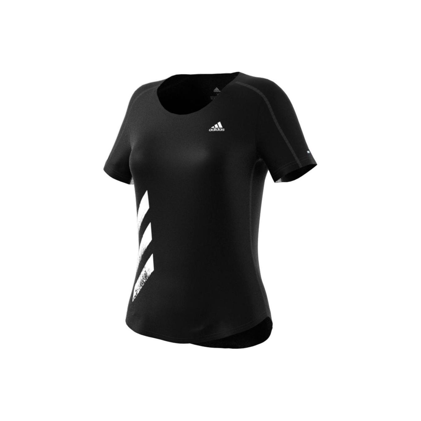 

Adidas T Shirts Women s Black Crew Neck Moderate FR8400 J/S