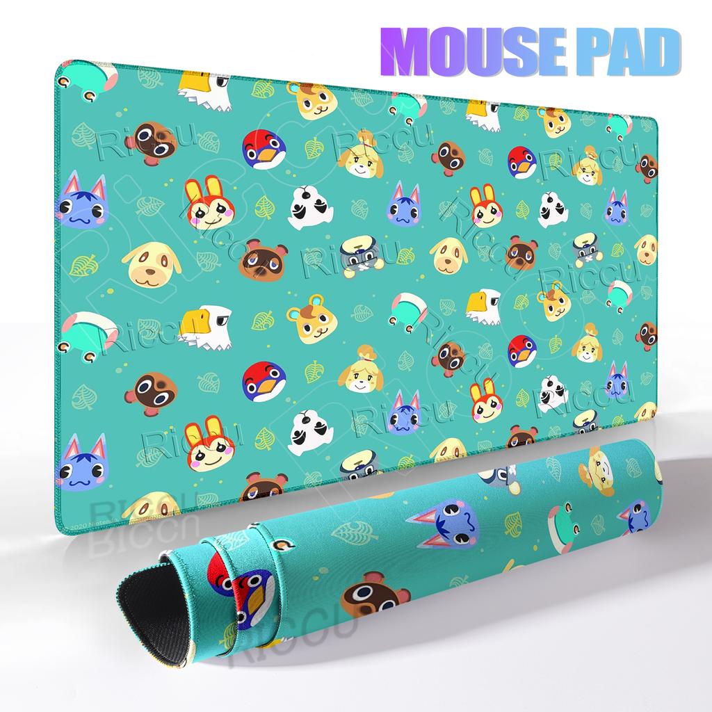 Kawaii A-Animals Extended Mouse Pad C-Crossing Gaming Accessories Mouse Rug Keyboard Mat PC Gamer Desk Carpet Computer Tablepads