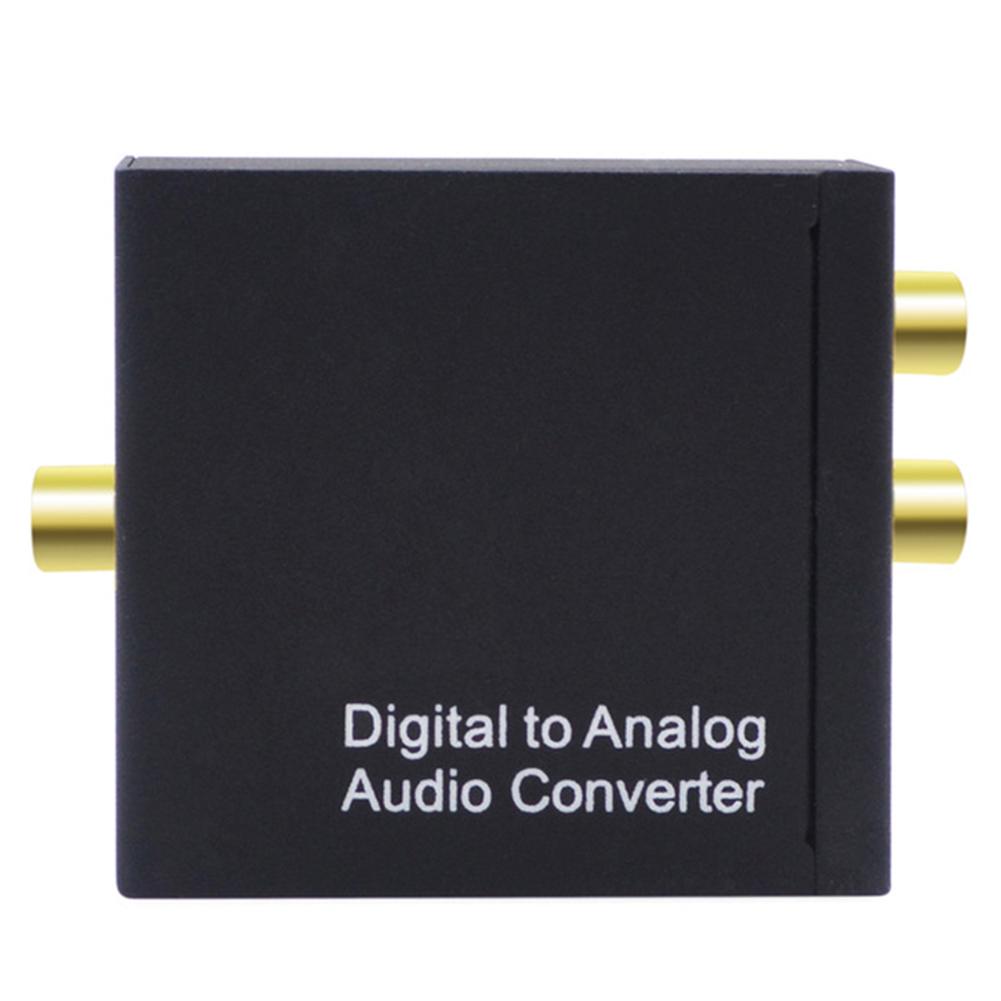 Digital To Analog Audio Converter Digital Coaxial SPDIF To Analog RCA 3.5mm Jack Optical To L/R DAC Decoder