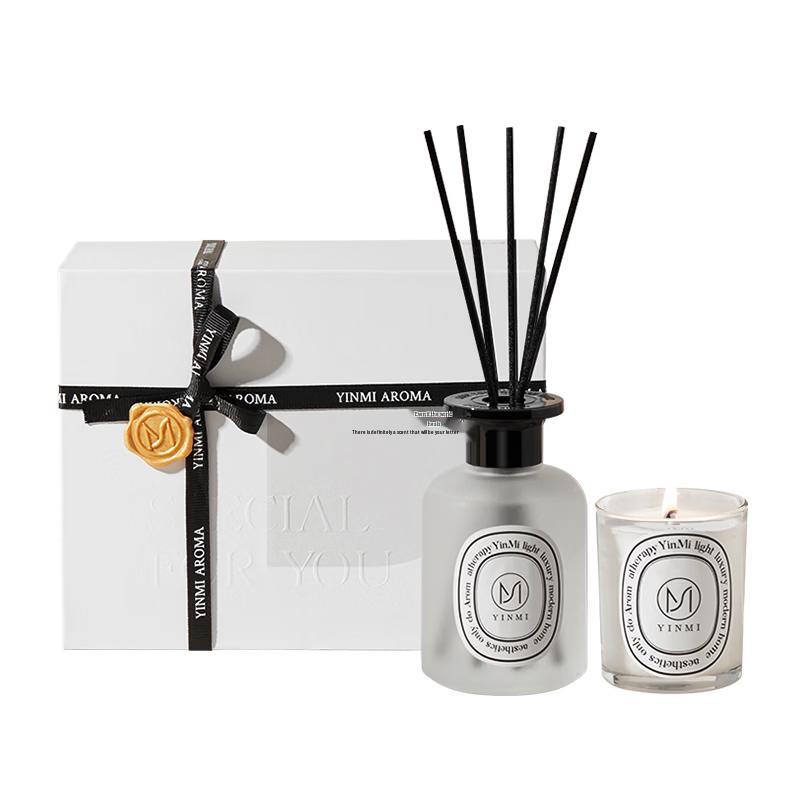YINMI Gardenia Scented Candle Gift Set