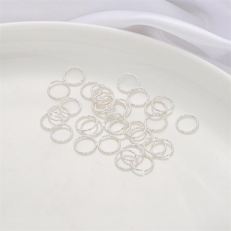 Anillo Twist Relleno de Oro de 14K para Fabricación de Joyería - Espaciador de Diseño Roscado Cerrado/Abierto