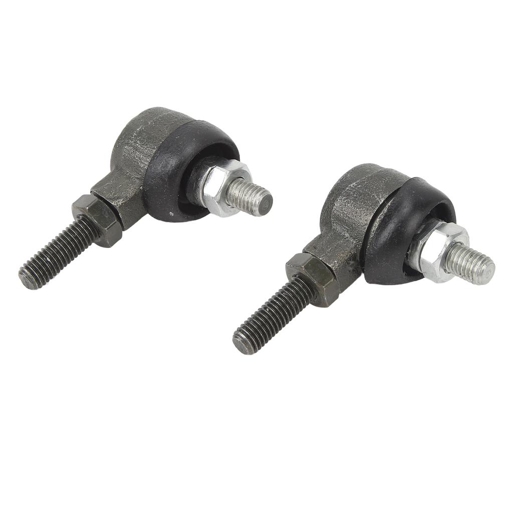 1Pair Tie Rod End Ball Joint M8 Thread High Strength Tie Rod Ball Joint For 110GKG‑2 49FM5‑E GO KART ATV MOPED