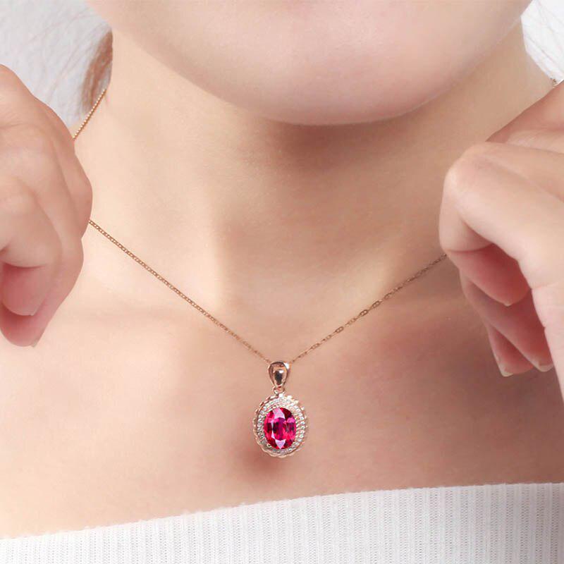 Lindon Classic Jewellery Necklace Zircon  Pendant For Women Wedding Gifts