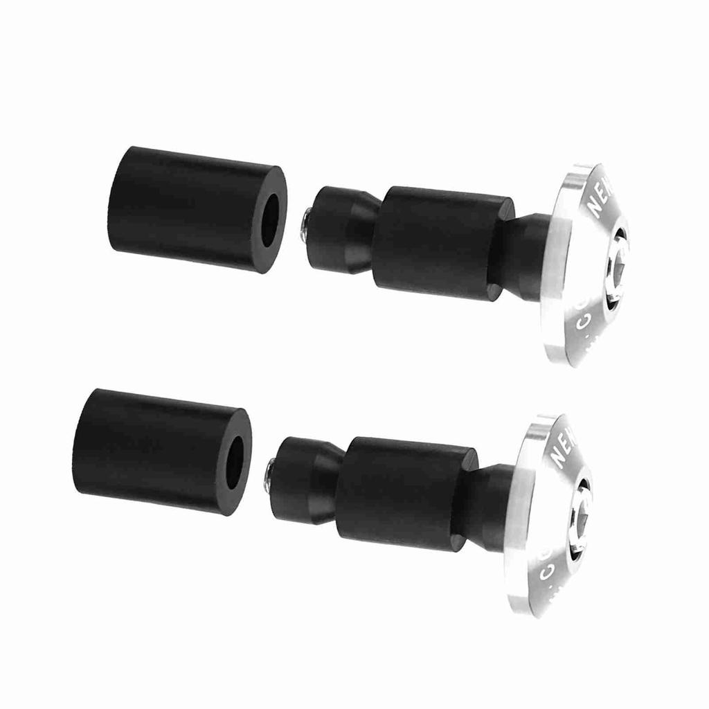 22mm 7/8inch Motorcycle Handlebar End Slider Plug for Racing ATV Offroad Black