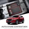 Center Console Armrest Box Storage for Mazda CX-5 2017- 2025 CX5 Interior Accessories Box Stowing Tidying ABS Container T5P8