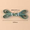10pcs Chinese Cheongsam Buckle Beaded Trim Fastener Chinese Knot Buttons DIY Handcraft Clothing Decorative Accessory