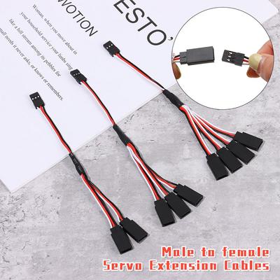 Peças e Acessórios Fio Cabo Lead Drone RC Servo RC Lead Fio Modelo RC Cabo de Extensão Y Extensão de Cabo