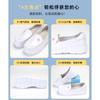 First Layer Cowhide Nurse Shoes Women's Soft Sole Non-slip Soft Sole Breathable Not Tired Feet Heightening Medical Shoes As Shoes White Shoes