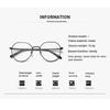 New Retro Anti Blue Light Glasses Women'S Fashionable Glasses