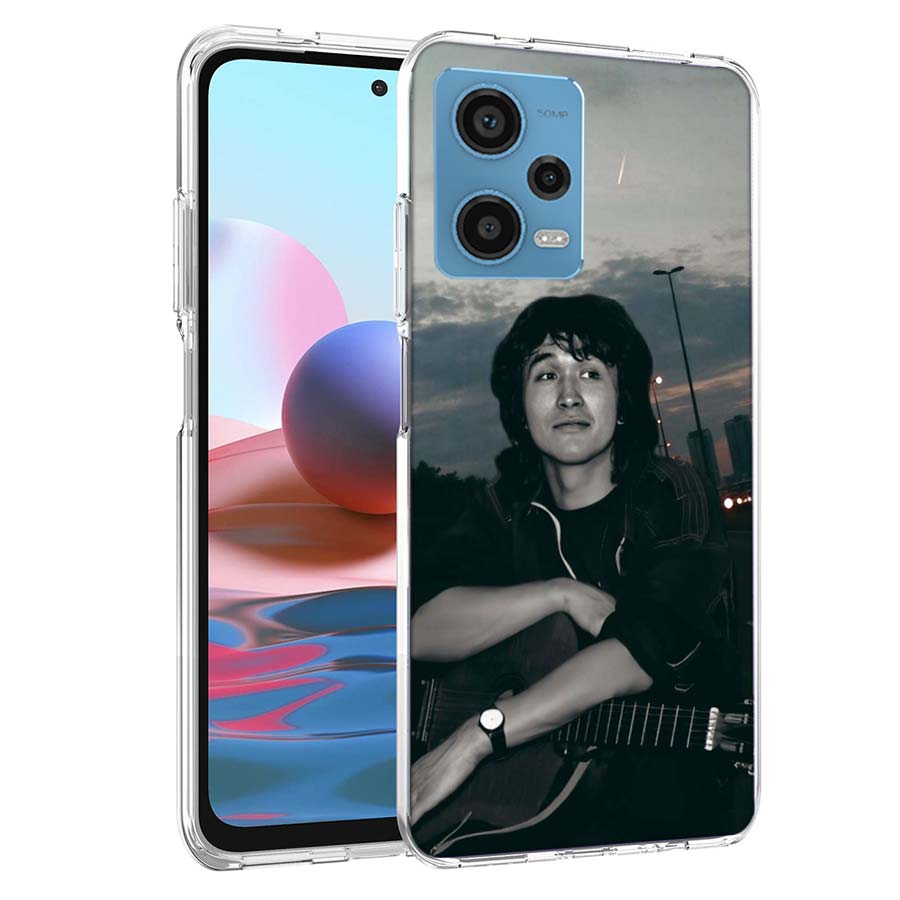 Viktor Tsoi Phone Case For Redmi Note 13 12 14 15 Pro Plus 13R 11 11T 11E 11S 10 Pro 10S 9 9S Cover Cell Clear TPU Capa Cases Sh