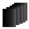 5pcs BBQ Mat Non-stick Reusable Barbecue Pad Picnic Cooking Baking Sheet Barbecue 5pcs Black G0EC