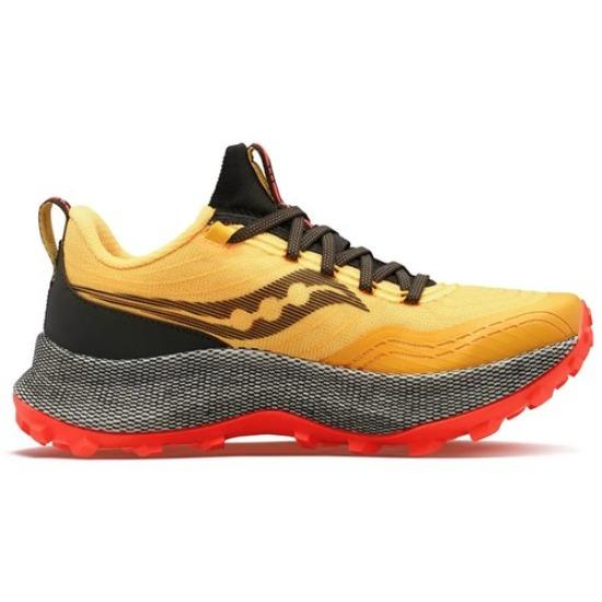 SAUCONY Endorphin Trail ViZiGold ViZiRed Yellow - S20647-16