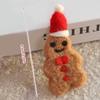 1PCS Cute Wool Felt Christmas Pendants DIY Handmade Snowmen & Trees Party Decor & Christmas Gifts Multiple Styles
