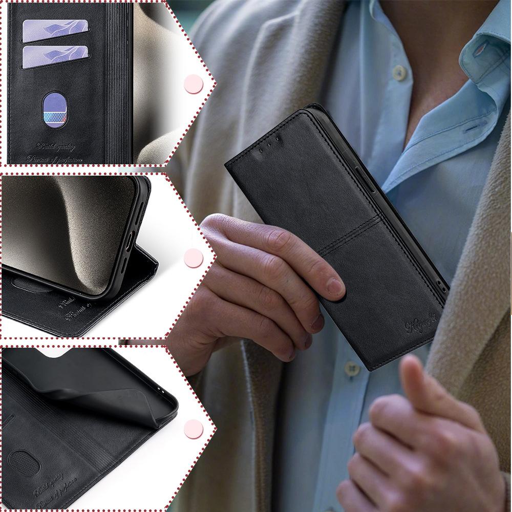Leather Flip Cases For TCL 40 NxtPaper 4G/TCL 50 SE 4G,50 NxtPaper 5G/50 Pro NxtPaper 5G,503 501 4G Flip Folio Stand Cover