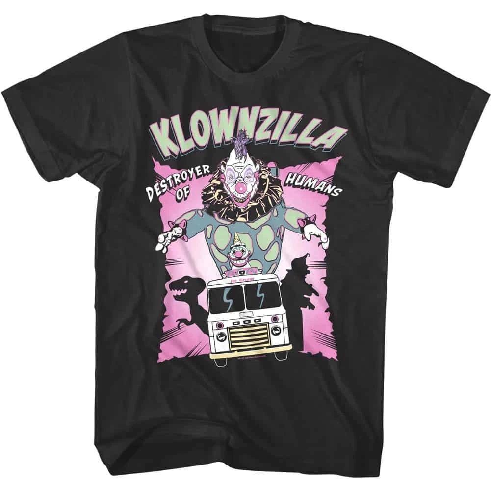 Killer Klowns Klownzilla Destroyer of Humans Men s T Shirt 4XL