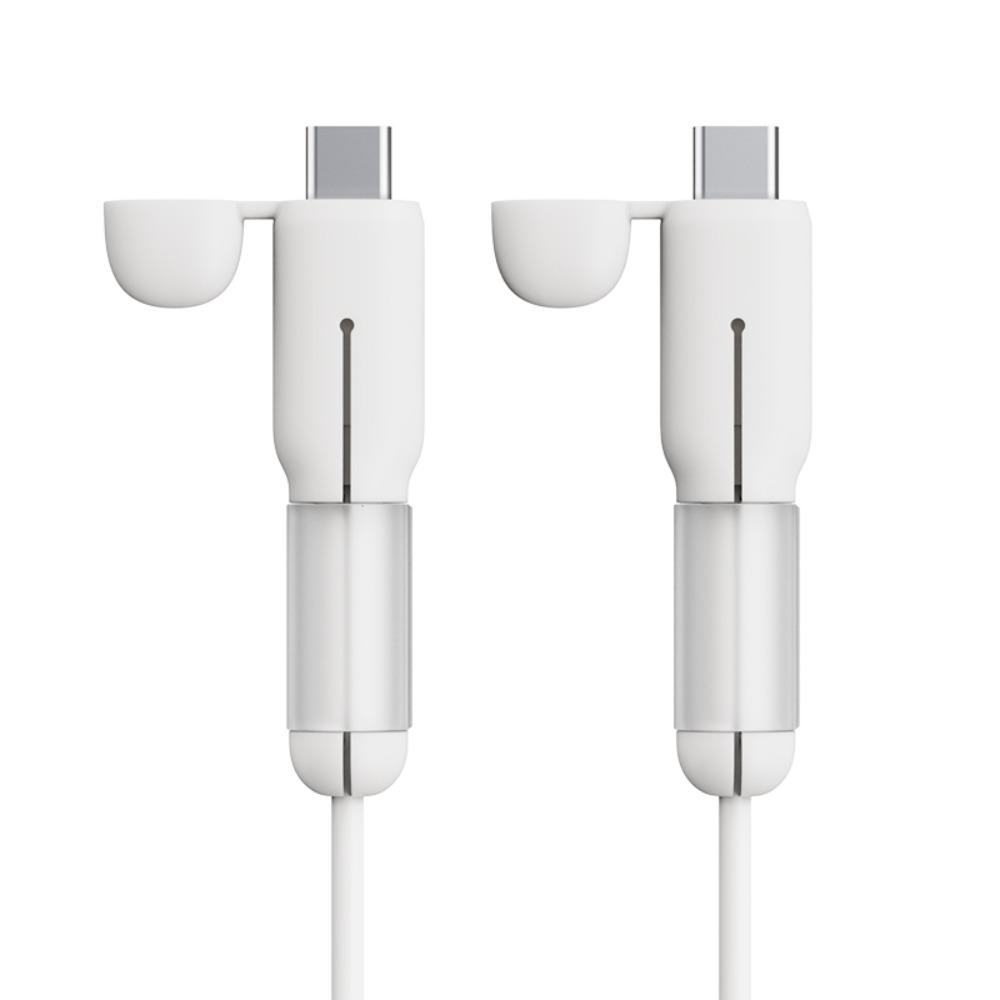 Anti-tear Data Cable Protective Cover Silicone Cord Saver  Data Line Accessories