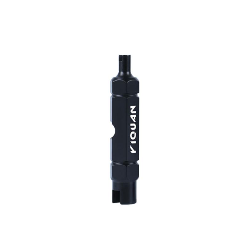 

Road Bike Shop Tool for Disassembling Risk Bicycle Tube Tire Presta Extender Valve with Schrader Compatibility чёрный