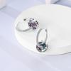 925 Sterling Silver Drop Earring Hoop Earrings For Women Sparkling Star Flower Firefly French Style Pendientes Fine Jewelry