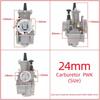 PWK Motorcycle Carburetor Power Injection For Racing Flat Side OKO Mikuni ATV Yamaha Universal Carburetor 21 24 26 28 30 32 34mm