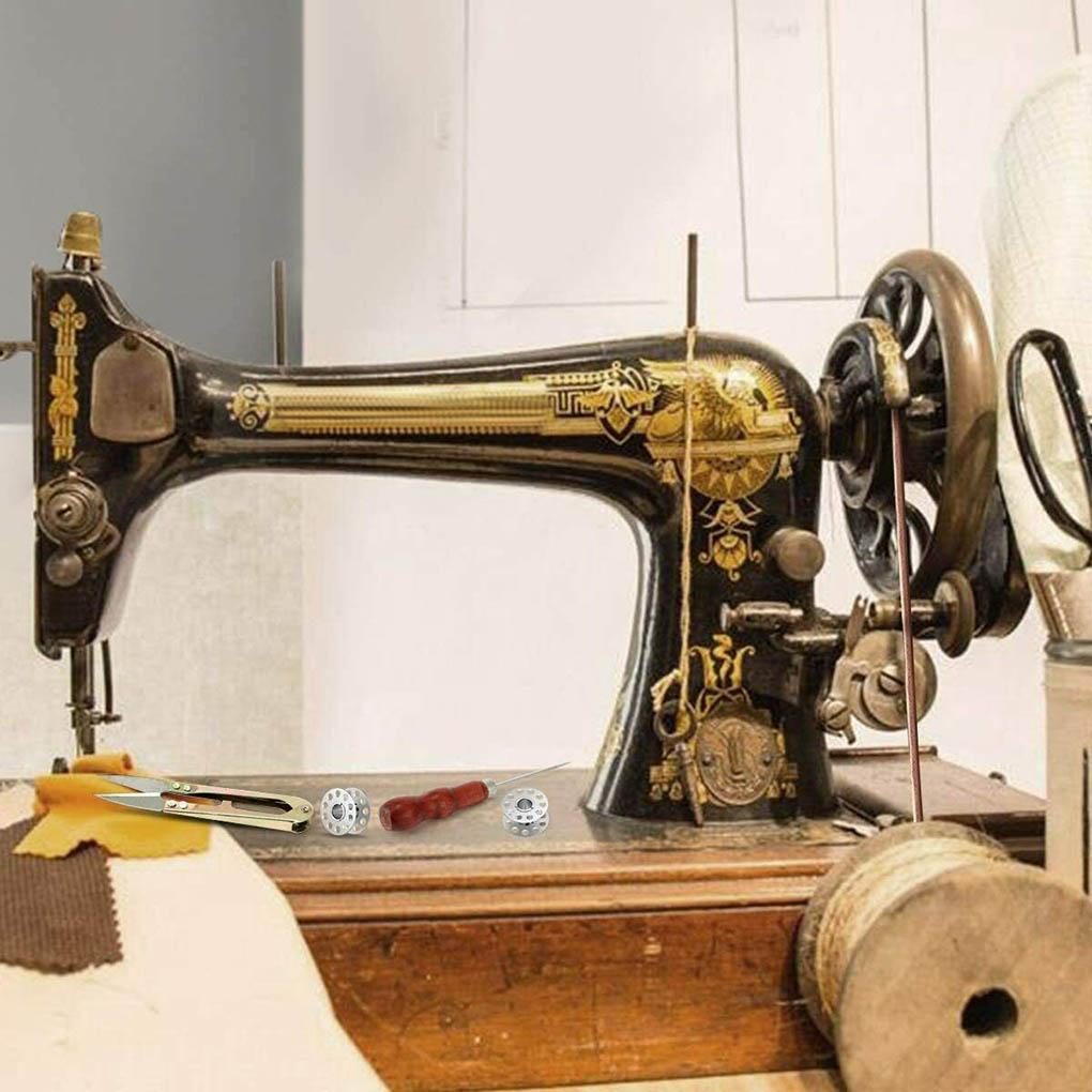 2 kusy Kožený řemen šicího stroje Domácí Vintage Šlapací řemen Retro Módní Příslušenství stroje Silná Odolnost v tahu