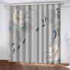 Chinese Chic Flower VintageWindow Drapes designed for Children Bedroom Space Living Room Treatments Kitchen HomeDecor Drape Blinds 2Pieces OnSale