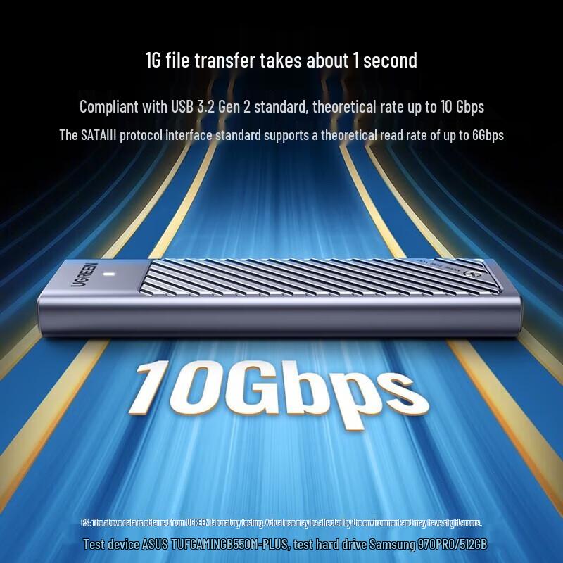 UGREEN CM559 M.2 NVMe SATA Dual Protocol SSD Enclosure