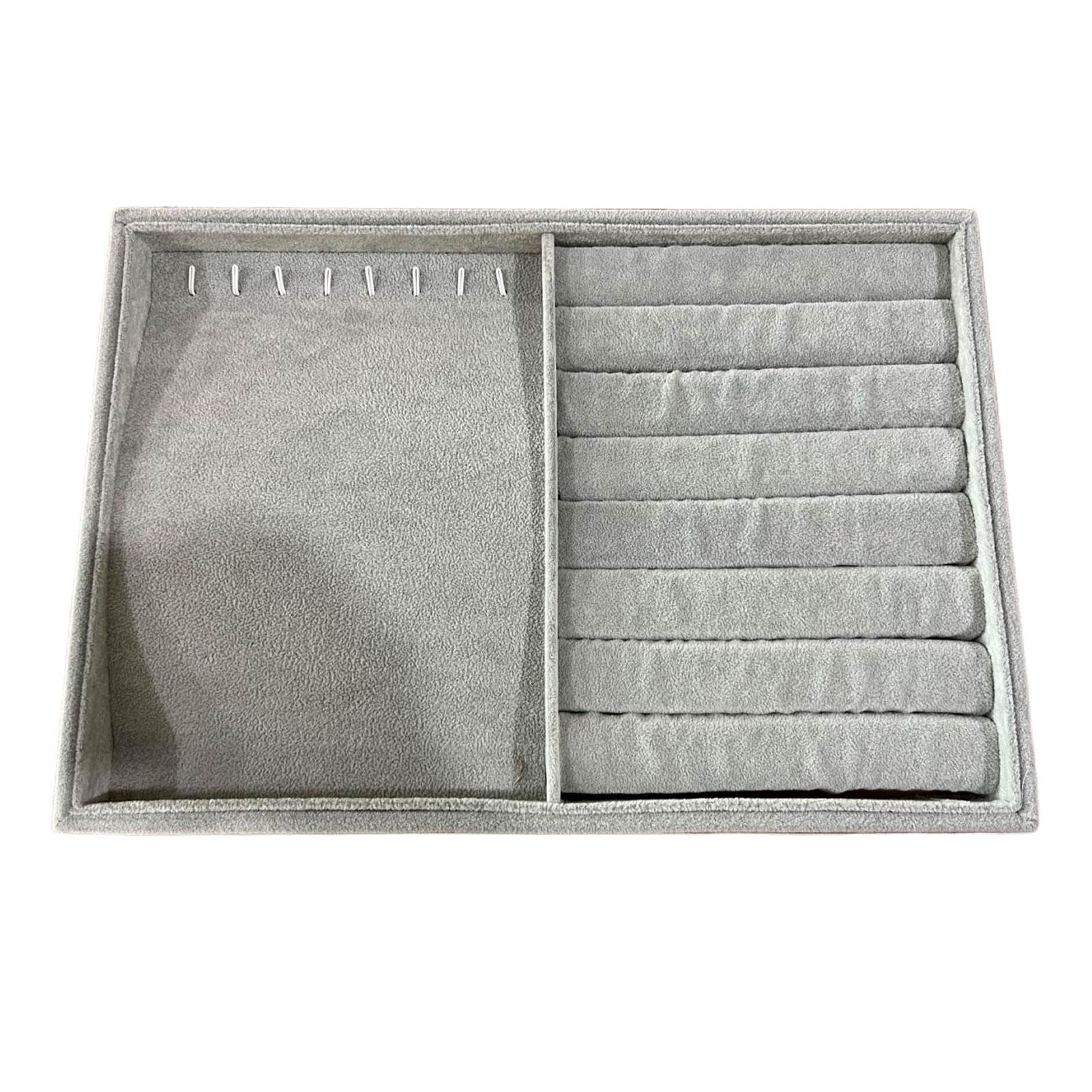 

Showcase Tray For Jewelry Display Accessories Organized Strong Practicality Organizer Box Storage