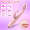 Powerful Finger Rabbit Vibrator Female Fast Orgasm Nipple Clitoris Stimulator G Spot Massager Adult Goods Sex Toys for Women