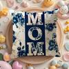 Classic Mom Cushion Cover Natural Linen Organic Fabric Double-Sided Printing Sofa Home Decor Gift Pillow Cover