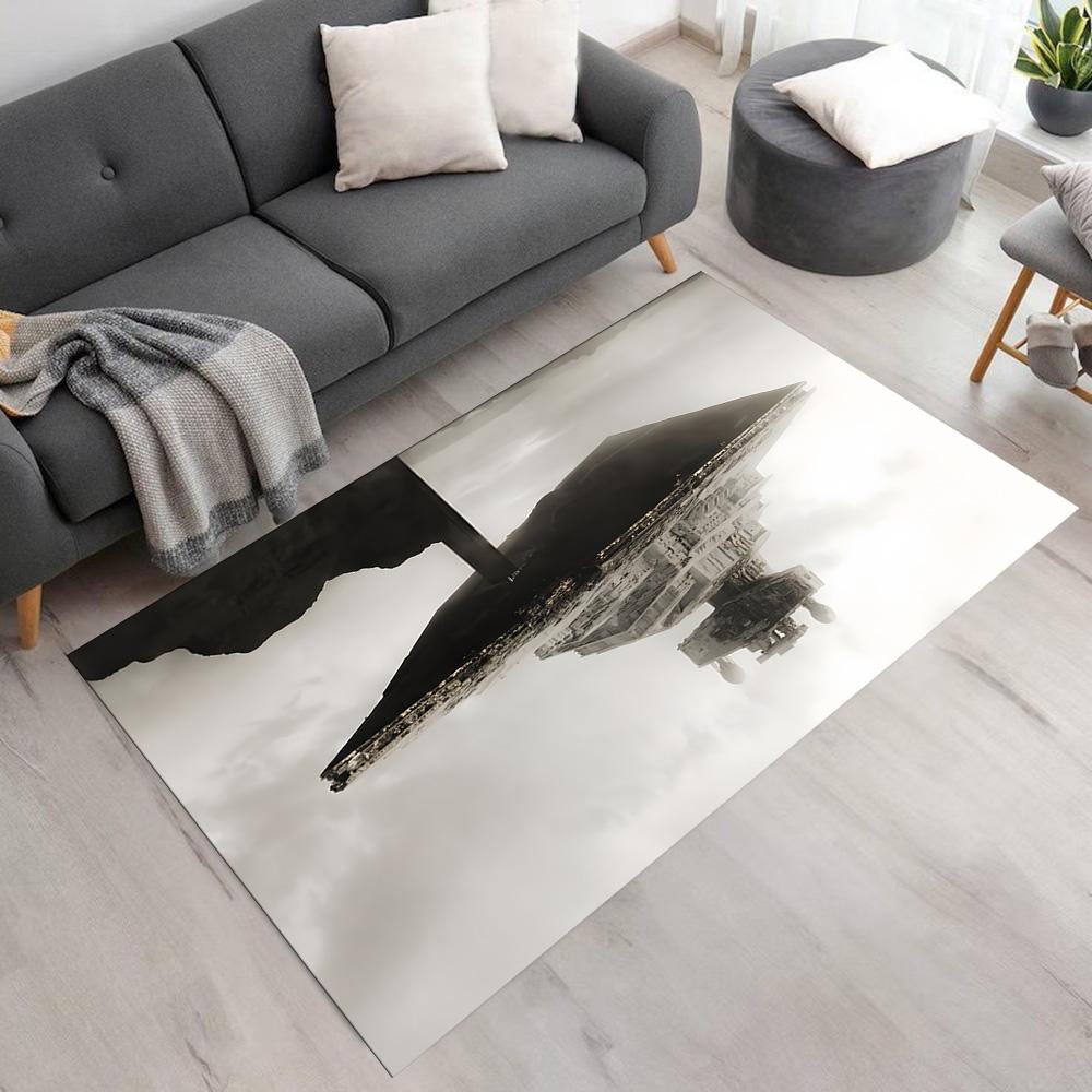 Star Wars Area Rug Suitable for Entryway Living Rooms Game Room Balcony Anti-slip Rug Office Home Decor Perfect Birthday Christmas Gift Idea