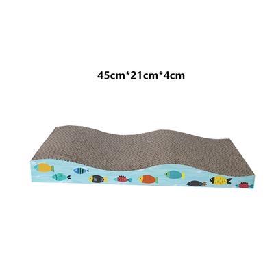 Yaratıcı Evcil Hayvan Kedi Tırmalama Tahtası Oluklu Kağıt Pedi Tırmanma Çerçevesi Kazıyıcı Mat Kedi Karton Kapalı Kedi Oyuncakları Evcil Hayvan Malzemeleri