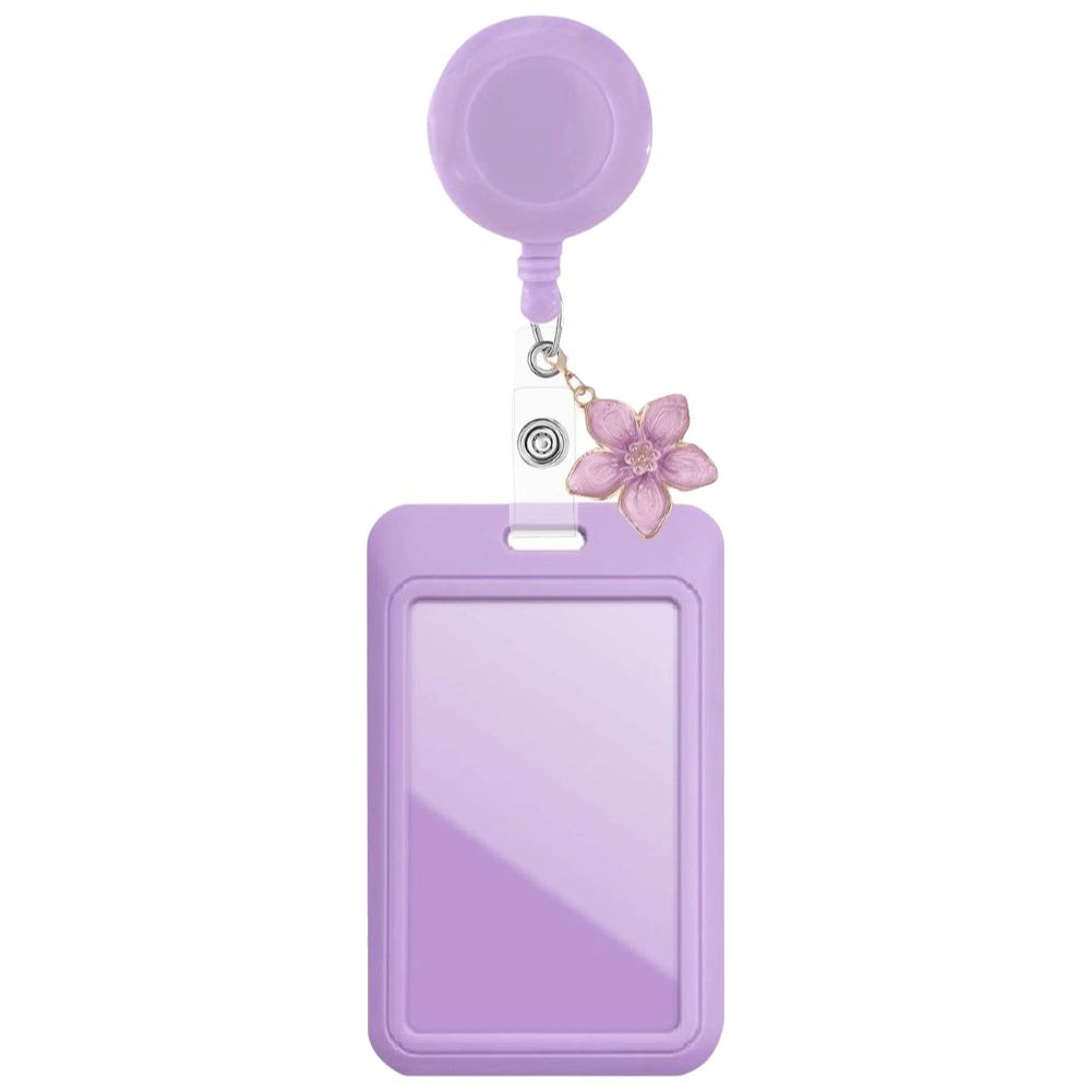 Retractable Photocard Holder Hanging Decoration Card Display Protector Teacher