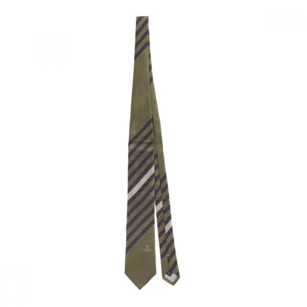 

Vivienne Westwood Striped Jacquard Tie 81050004 W00c6 M410 ONE SIZE