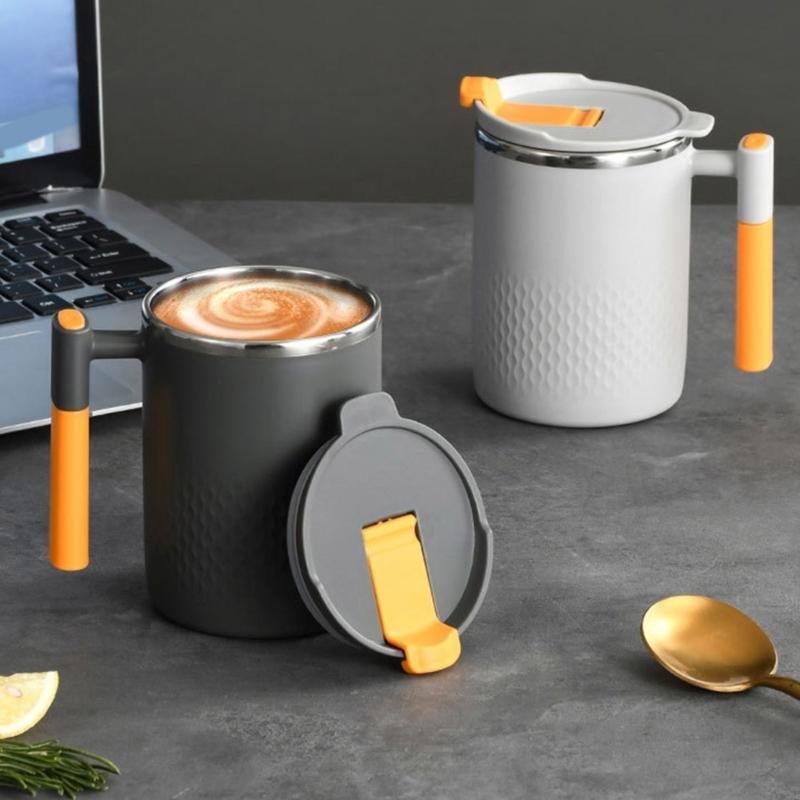 Convenient Insulated Drinkware Easy Carry Stainless Steel Mug for Hot Beverages Coffee Drinking Cup for Everyday Use