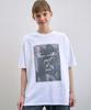 TRIP LE SENS Point Of View Oversized Short Sleeve Tee_White