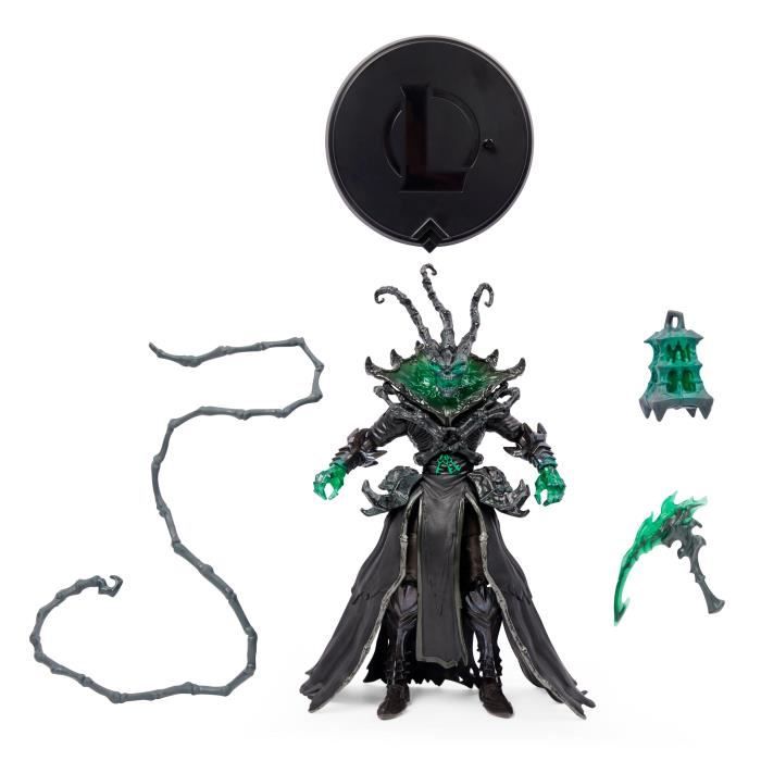 Figurine Thresh League of Legends - 18 cm - Accessoires premium et 19 points d'articulation