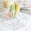 Transparenter Acryl-Stiftehalter mit mehreren Fächern - Kreativ, Große Kapazität, DIY Schreibtisch-Aufbewahrungsbox.