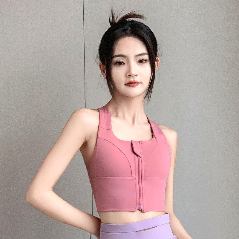 

Женский летний фитнес-комплект: Ударопрочный бюстгальтер и быстросохнущие брюки для бега и йоги Large