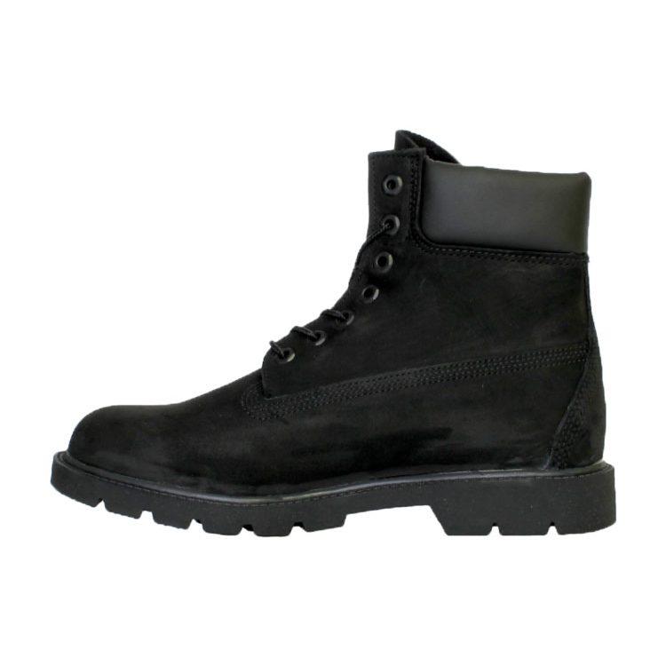 Timberland Klasik 6'' Su Geçirmez Botlar 'Siyah Nubuk' 19039