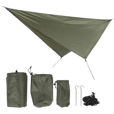 360x290cm Camping Cover Waterproof Multifunction Rhombus Canopy Beach Shade Cloth